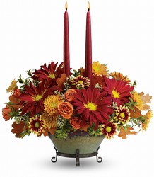 Teleflora's Tuscan Autumn Centerpiece from Fields Flowers in Ashland, KY